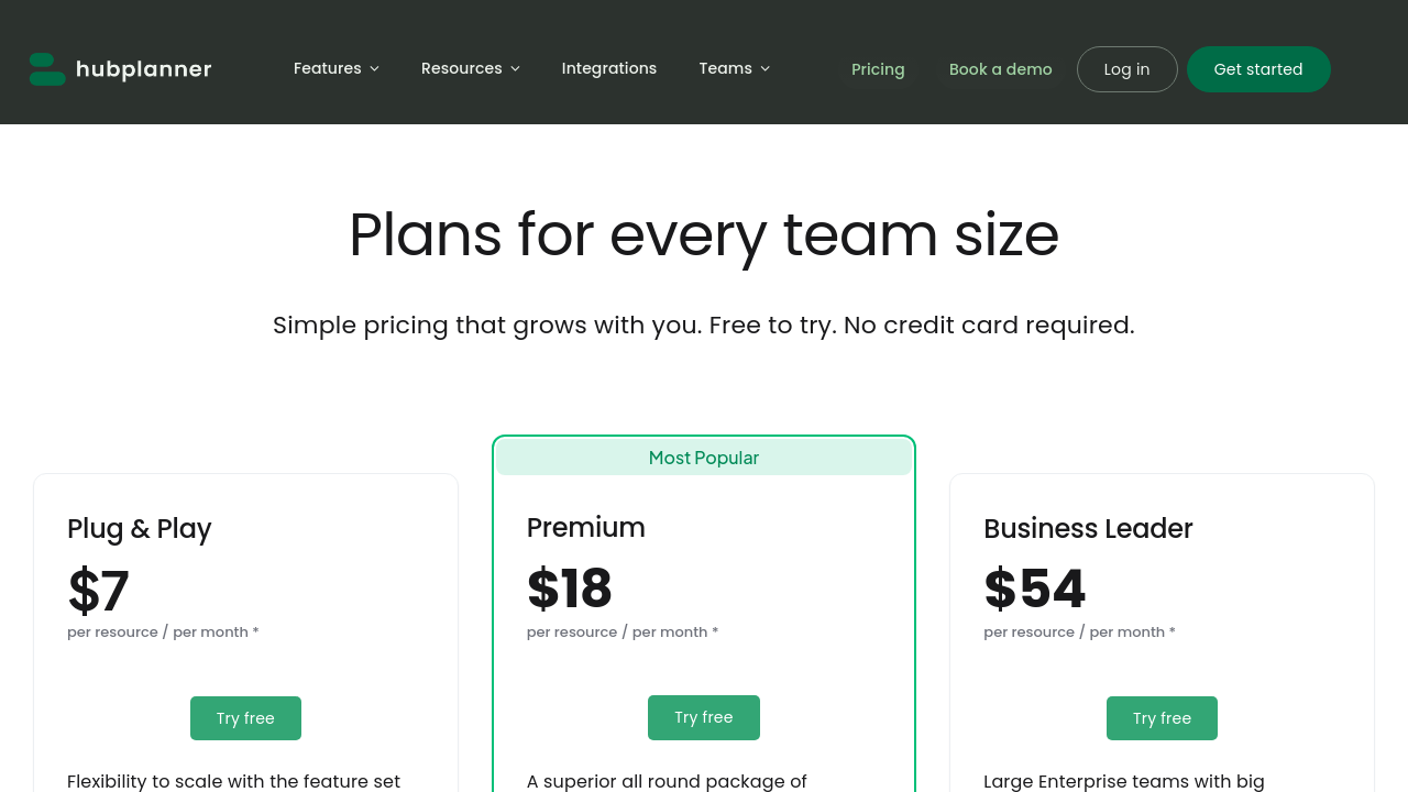 Hub Planner